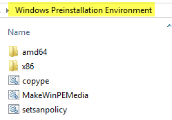 Создание загрузочного диска Windows PE с .NET Framework и PowerShell